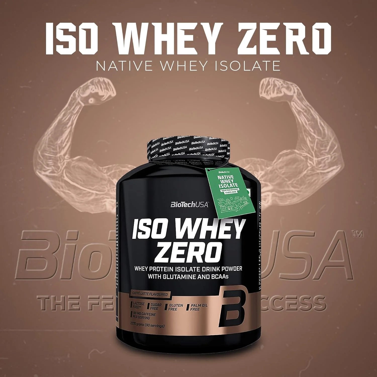 BioTechUSA Iso Whey Zero İzole Protein 1816g 72 Servis - LATTE - Görsel 3