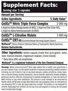 Amix Nitric Oxide Arginine Booster 125 Caps - Görsel 2