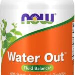 NOW Foods Water Out Uva Ursi Fluid Balance Supports a Healthy Urinary Tract 100 Veg Caps