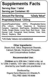 Neuro Care Kids Brain Health Alpha Gpc PhosphatidylSerine Lithium 60 Tablet - Görsel 2