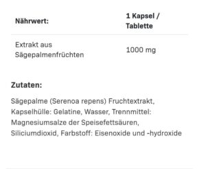 Allnutrition Saw Palmetto cüce palmiye bitkisi 90 Capsules - Görsel 3
