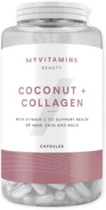 Myprotein Coconut Collagen Hydrolysed Collagen with Coconut Oil & Vitamin C – 60 Caps