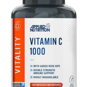 Applied Nutrition Vitamin C Rose hips Ascorbic acid 1000mg 100 Caps