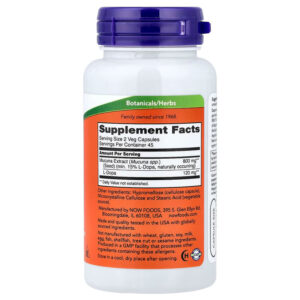 NOW Foods Dopa Mucuna Focus & Memory Formulas 90 Plant-Based Caps - Görsel 2