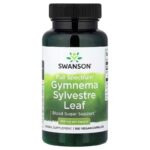 Swanson Full Spectrum Gymnema Sylvestre Leaf Blood Sugar Support Traditional Ayurvedic 100 Caps