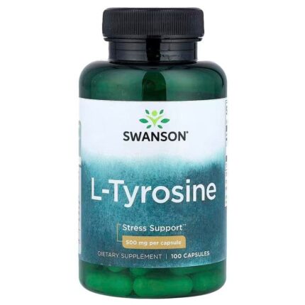 Swanson L-Tyrosine Stress Support 500 mg 100 Caps