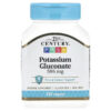 21st Century Potassium Gluconate Mineral Balance Support 595 mg 110 Tablets