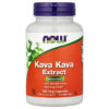 NOW Foods Kava Kava Extract Sleep Brain & Cognitive 250 mg 120 Veg Caps