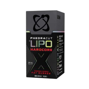 USN PhedraCut Lipo X Thermo shred Hardcore Fat Burner - 80 Caps