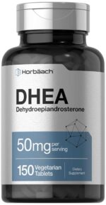 Horbaach DHEA 50mg per serving 150 Tablets