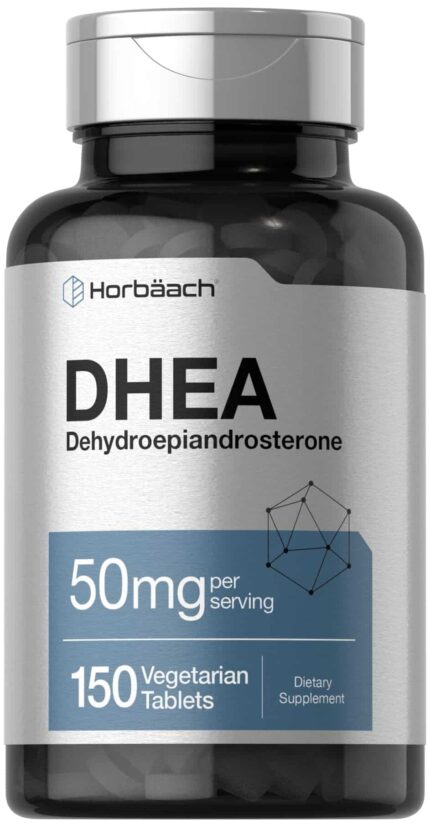 Horbaach DHEA 50mg per serving 150 Tablets