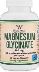 DOUBLE WOOD Magnesium Glycinate 90 Caps