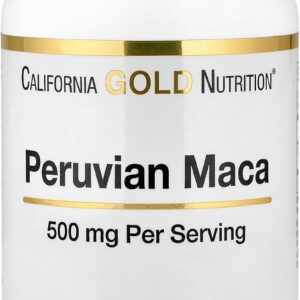 California Gold Nutrition, Peruvian Maca, 500 mg, 240 Veggie Caps