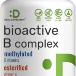 Deal Supplement Bioactive Vitamin B Complex Immune Choline İnositol Folate Energy 240 Veggie Caps