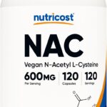 Nutricost Cysteine NAC 600 MG 120 Caps