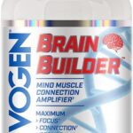 Evogen Brain Builder Neuro Mind Boosts Focus Concentration & Connection Lions Mane Bacopa Monnieri Alpha-GPC 90 Caps