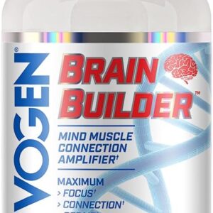 Evogen Brain Builder Neuro Mind Boosts Focus Concentration & Connection Lions Mane Bacopa Monnieri Alpha-GPC 90 Caps