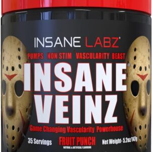 Insane Labz Insane Veinz Non Stimulant Nitric oxide Agmatine Sulfate