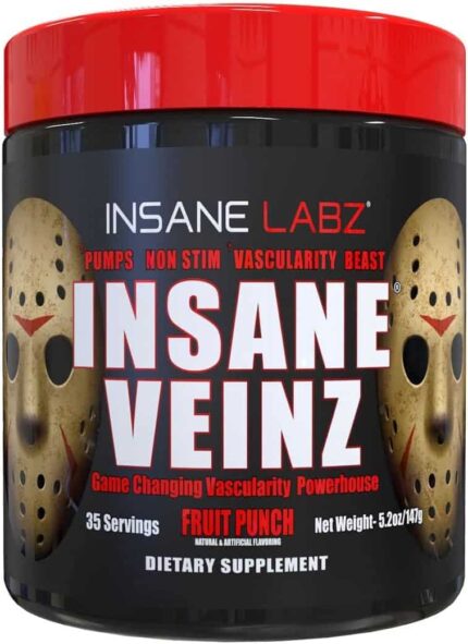 Insane Labz Insane Veinz Non Stimulant Nitric oxide Agmatine Sulfate