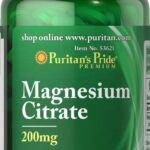 Puritan's Pride Magnesium Citrate 200mg 90 Tablet