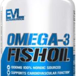 Evlution Nutrition Triple Strength Omega 3 Fish Oil 120 Softgels
