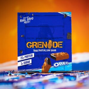 Grenade High Protein bar Low Sugar Bar 12 x 60g - Oreo - Görsel 3