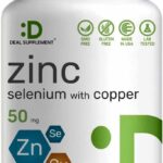 Deal Supplement Zinc Picolinate Çinko 50mg with Selenium + Copper Bakır 240 Caps