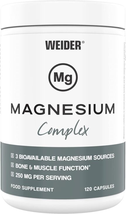 Weider Magnesium, Zma Complex – 120 caps