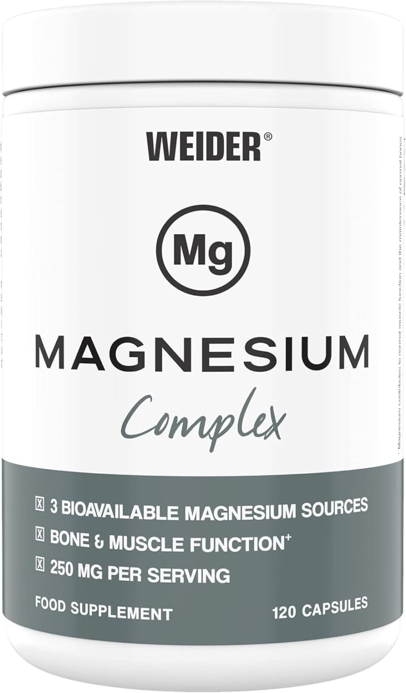 Weider Magnesium, Zma Complex – 120 caps