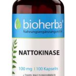 Bioherba Nattokinase Vitamin B1 Thiamin 100 mg 100 Caps