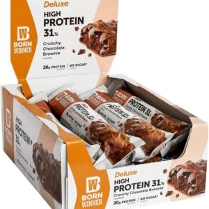 BORN WINNER Deluxe Protein Bar Box / 12 x 64 g