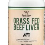 DOUBLE WOOD Grass Fed Beef Liver 180 Caps