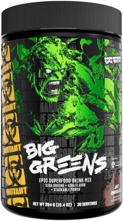 Mutant Big Greens Sea Greens Reds Antioxidants phytonutrients 1000mg spirulina Probiotic 294 gr