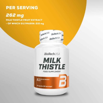 BİOTECH USA Milk Thistle Deve dikeni- 60 caps