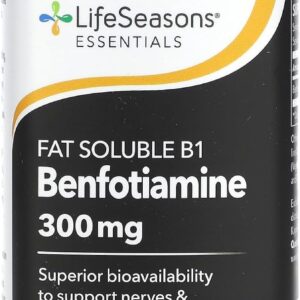 LifeSeasons Fat Soluble B1 Benfotiamine Glucose metabolism 60 Veg Caps