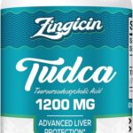 Zingicin TUDCA Liver Detox Cleanse Digestion 1200mg 60 Caps