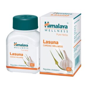 Himalaya Lasuna Cardiac Garlic Regulates Cholesterol 60 Tablet