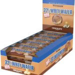 Weider Chocolate 35g Whey Wafer Bar - Pack of 12X35 Bars