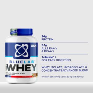USN Blue Lab Whey Premium Protein 2 kg - 60 Servis - Görsel 2