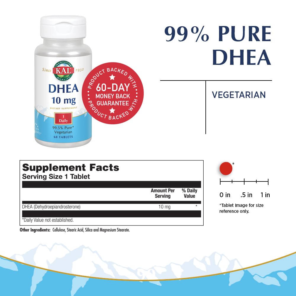 KAL DHEA 10 Mg 60 Tablet