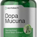 Horbaach Dopa Mucuna Velvet Bean Herbal Extract 120 Caps