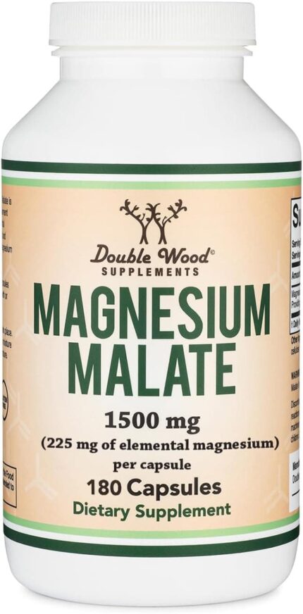 Double Wood Magnesium Malate 180 Caps