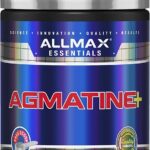 ALLMAX AGMATINE+ Powder Agmatine Sulfate with Glycine Unflavored PreWorkout Pump Supplement 45 Servings