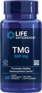 Life Extension TMG trimethylglycine Anti Aging 500 Mg 60 Caps