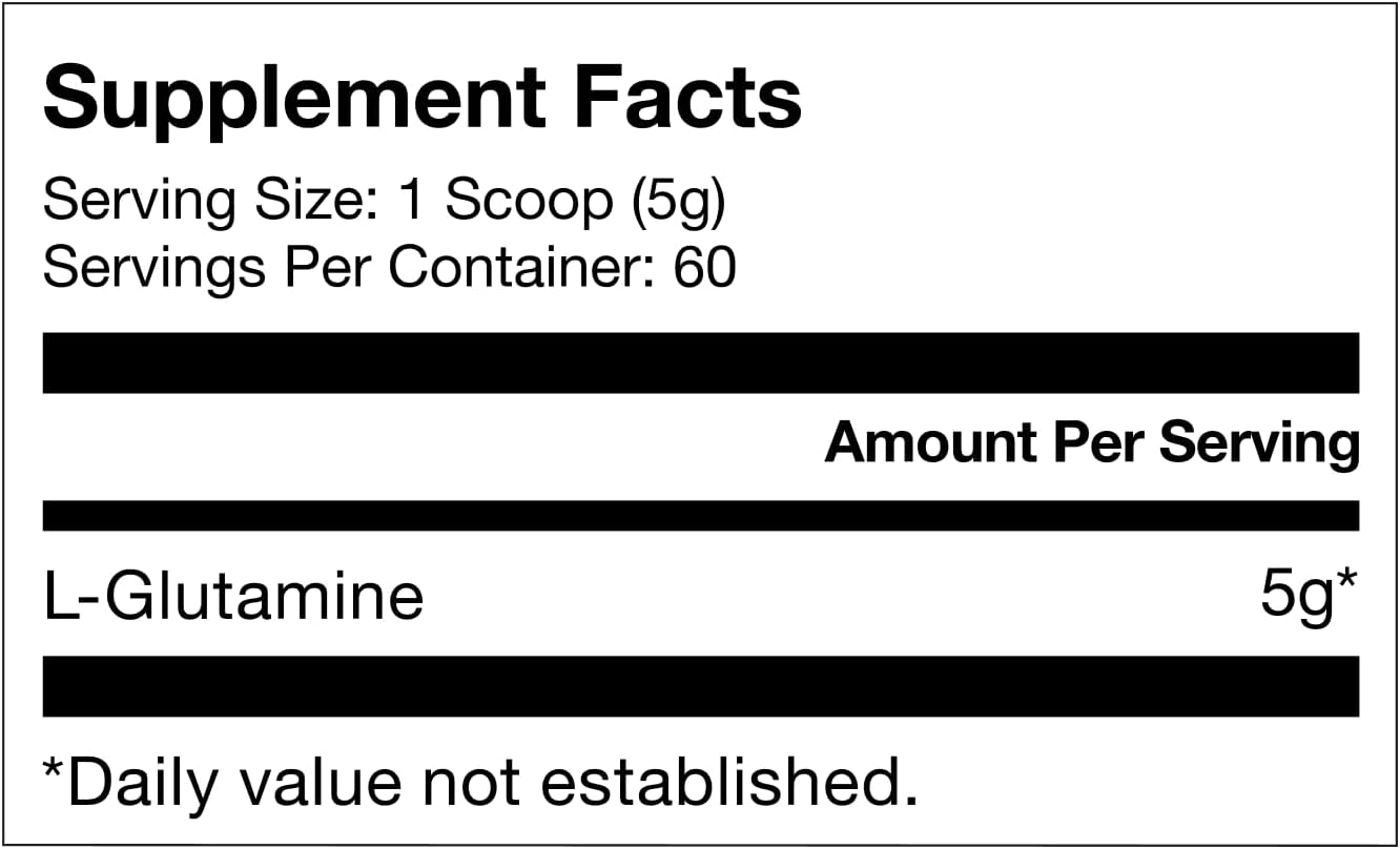 Momentous L-Glutamine Powder - Gut Health & Muscle Recovery 60 Servings ABD MENŞEİ - Görsel 2