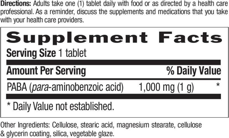 Country Life PABA 1,000 mg 60 Tablet - Görsel 3