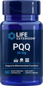 Life Extension PQQ Pyrroloquinoline Quinone 20 mg, 60 Vegetarian Capsules