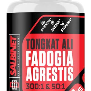 Salbinet 2400mg Fadogia Agrestis Tongkat Ali 1400mg Fadogia Agrestis & 1000mg Tongkat Ali