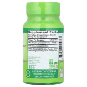 Nature's Truth DHEA 60 Quick Release Caps - Görsel 2