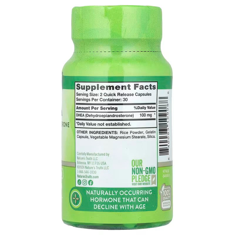 Nature’s Truth DHEA 60 Quick Release Caps